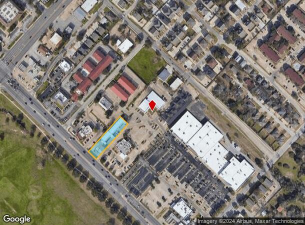  707 S Texas Ave, Bryan, TX Parcel Map