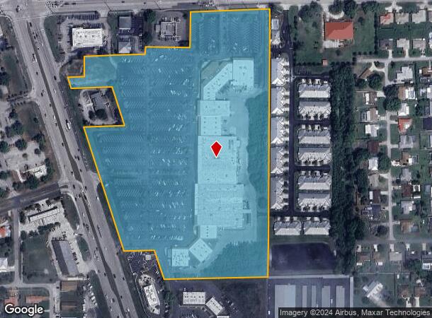  100 Sebring Sq, Sebring, FL Parcel Map