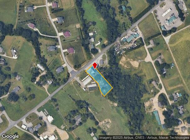 1458 Cane Creek Rd, Fletcher, NC Parcel Map