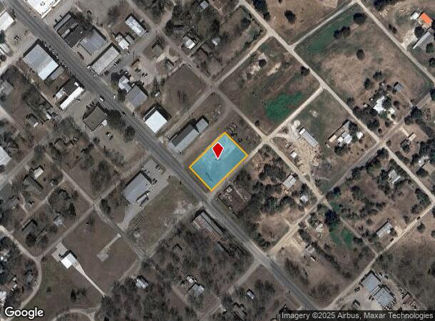 50 N Magnolia Ave, Hubbard, TX Parcel Map