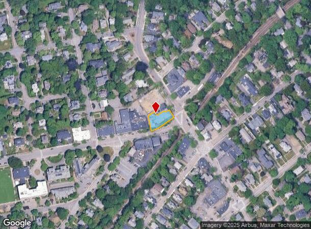  3 Lincoln St, Newton Highlands, MA Parcel Map