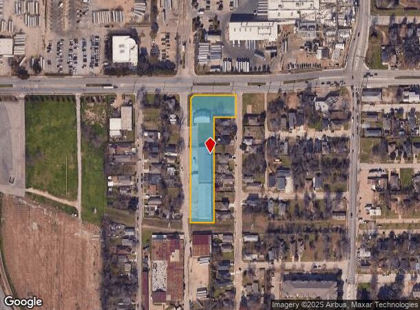  3215 S Haskell Ave, Dallas, TX Parcel Map