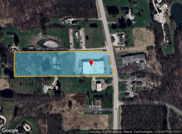  2236 N Cleveland Massillon Rd, Bath, OH Parcel Map