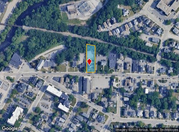42 Hamlet Ave, Woonsocket, RI Parcel Map