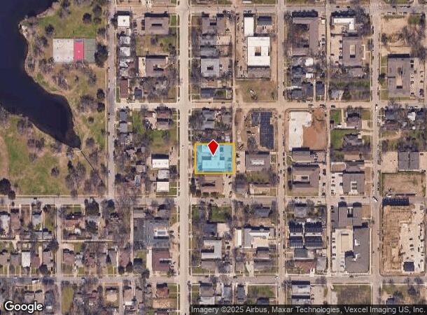  606 N Marsalis Ave, Dallas, TX Parcel Map