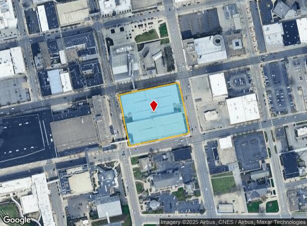  1021 S Calhoun St, Fort Wayne, IN Parcel Map