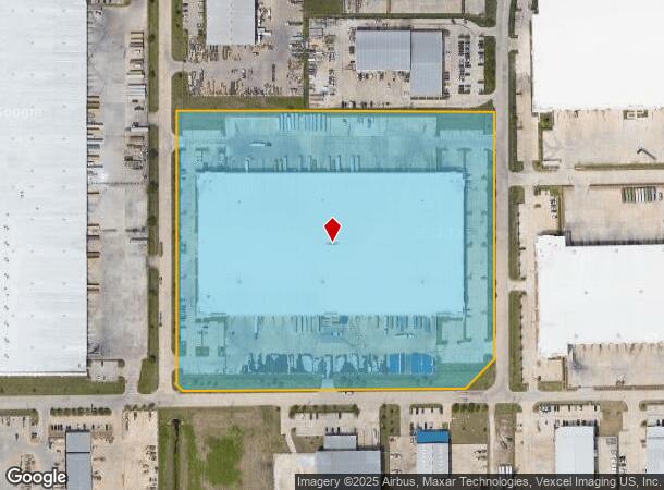4300 Malone Dr, Pasadena, TX Parcel Map