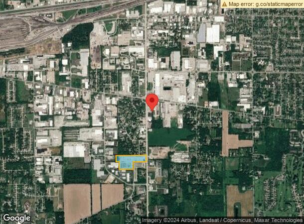  3603 S Nappanee St, Elkhart, IN Parcel Map