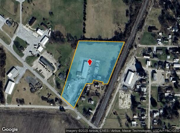 544 W High St, Edison, OH Parcel Map