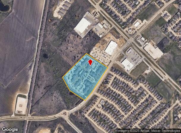  1350 Sw Alsbury Blvd, Burleson, TX Parcel Map