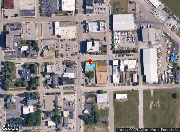  1102 Military St, Port Huron, MI Parcel Map