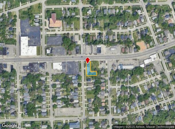  2817 Corunna Rd, Flint, MI Parcel Map