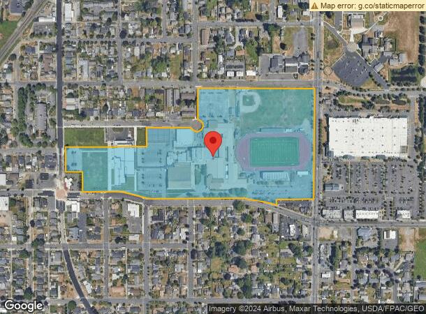  1707 Main St, Sumner, WA Parcel Map