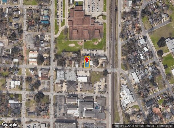  116 W Lewis St, Conroe, TX Parcel Map