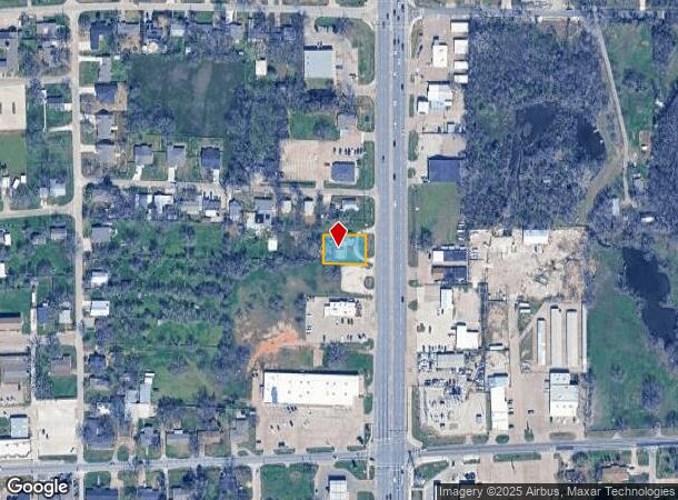  117 N Broadway St, Joshua, TX Parcel Map
