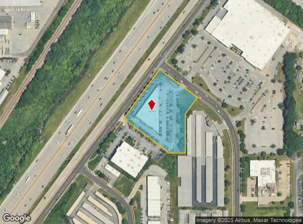 7727 Frontage Rd, Overland Park, KS Parcel Map