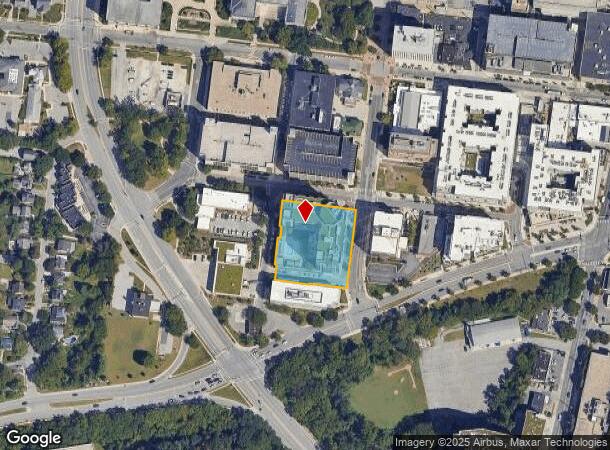  212 Washington Ave, Towson, MD Parcel Map