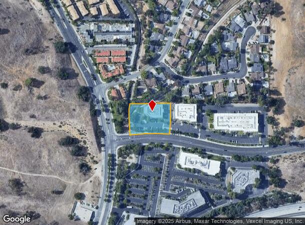 26135 Mureau Rd, Calabasas, CA Parcel Map
