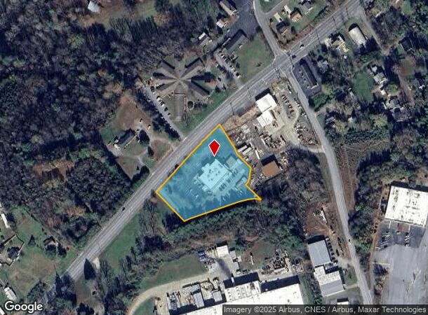  2025 Harper Ave, Lenoir, NC Parcel Map