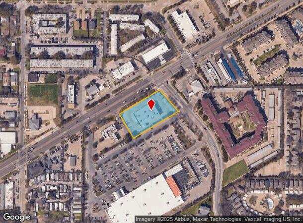  2602 Fort Worth Ave, Dallas, TX Parcel Map