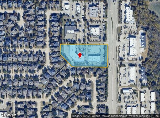  11501 Custer Rd, Frisco, TX Parcel Map