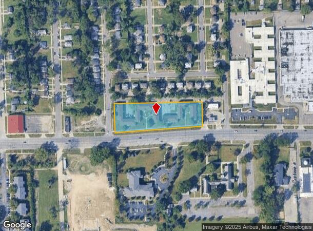  15860 Joy Rd, Detroit, MI Parcel Map