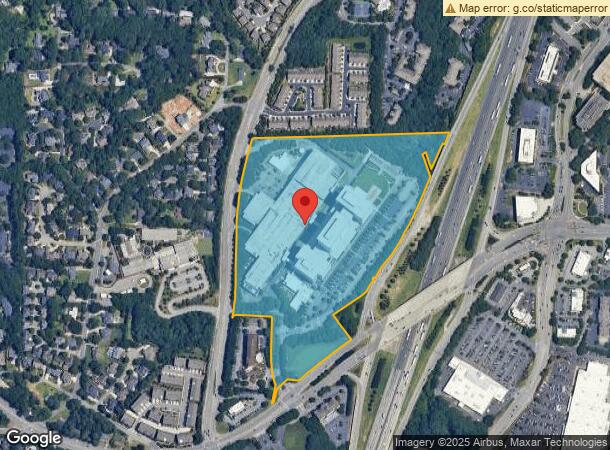  2455 Paces Ferry Rd, Smyrna, GA Parcel Map