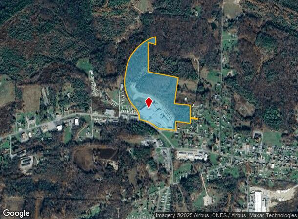 16289 Route 322, Clarion, PA Parcel Map