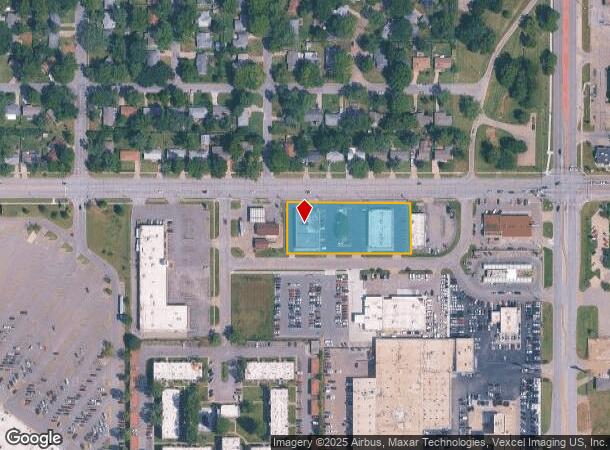 921 Sw 37Th St, Topeka, KS Parcel Map