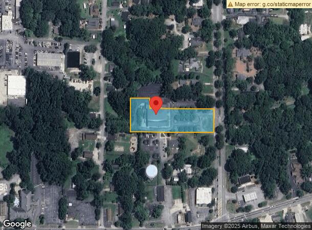  180 N Jeff Davis Dr, Fayetteville, GA Parcel Map