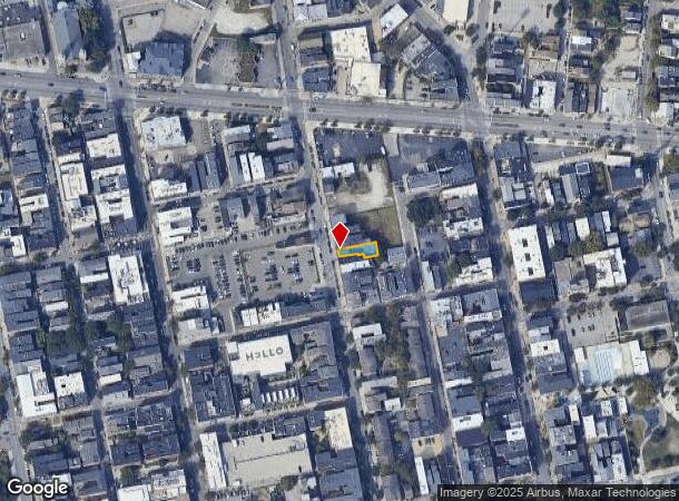  1416 Walnut St, Cincinnati, OH Parcel Map