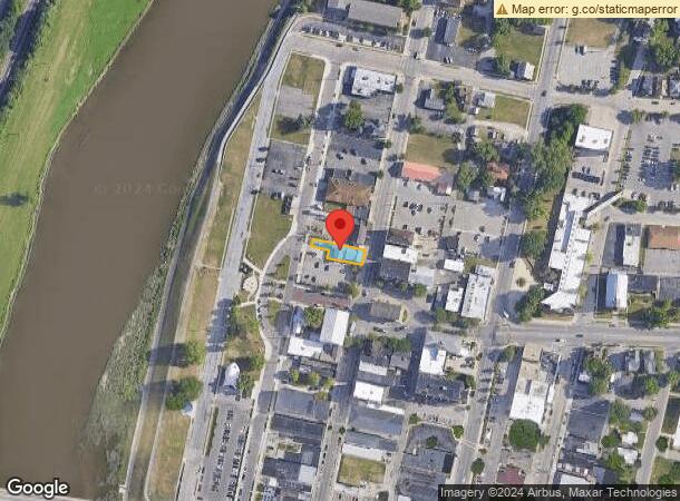  11-17 N Main St, Miamisburg, OH Parcel Map