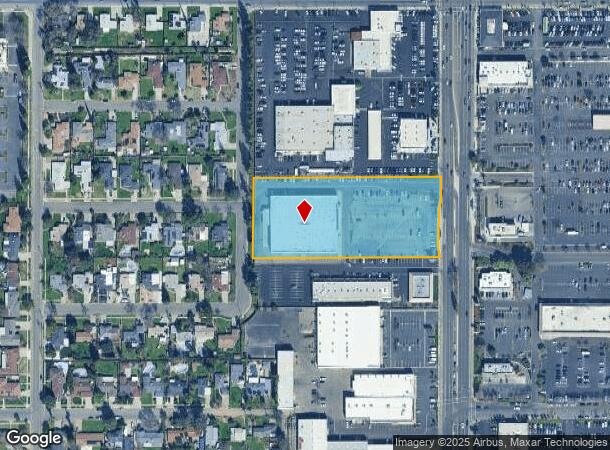  5705 N Blackstone Ave, Fresno, CA Parcel Map