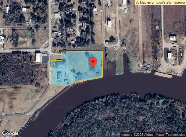  220 W Bayshore Rd, Anahuac, TX Parcel Map