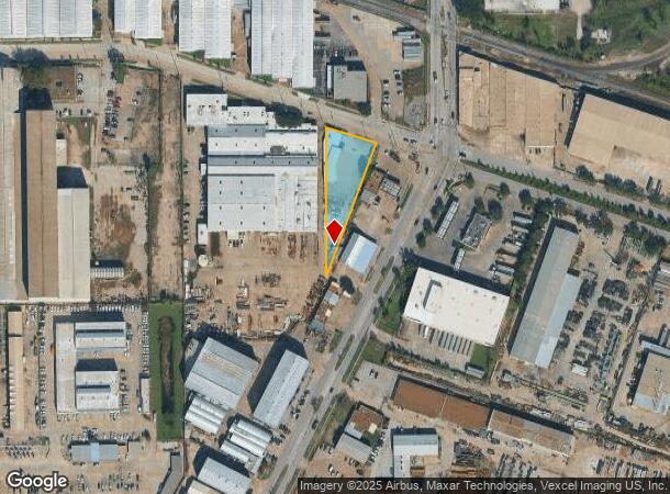  5402 Clinton Dr, Houston, TX Parcel Map