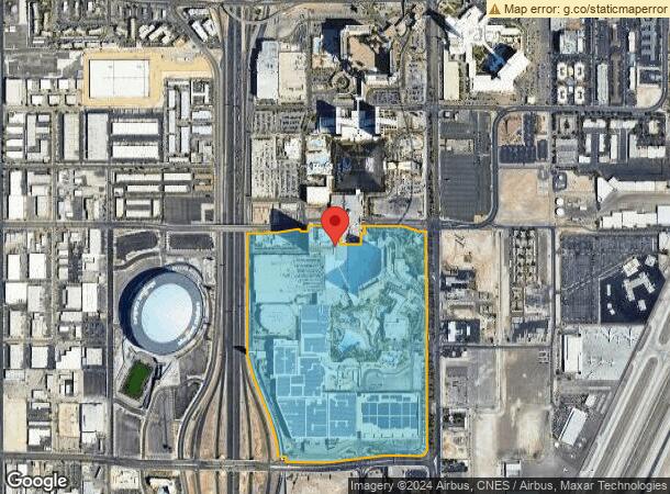  3950 Las Vegas Blvd S, Las Vegas, NV Parcel Map