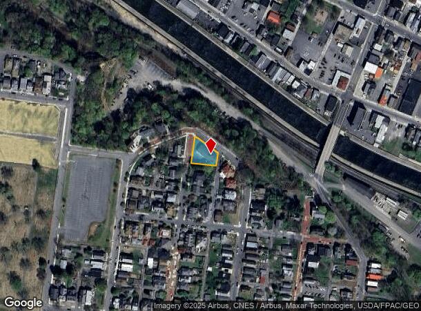 318 Mountain View Dr, Cumberland, MD Parcel Map