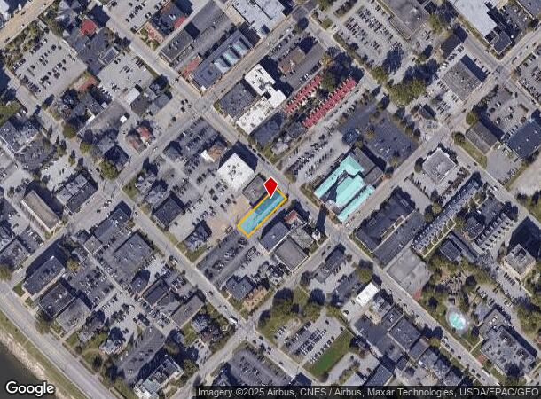  1217 Quarrier St, Charleston, WV Parcel Map