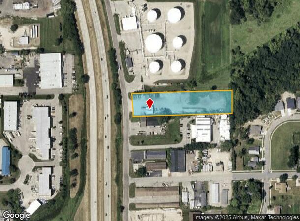  4215 Triangle St, Mcfarland, WI Parcel Map