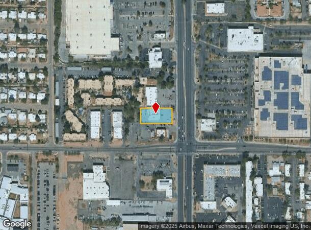  4025 N Oracle Rd, Tucson, AZ Parcel Map