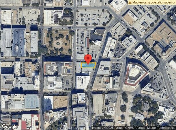  125 Broadway St, San Antonio, TX Parcel Map