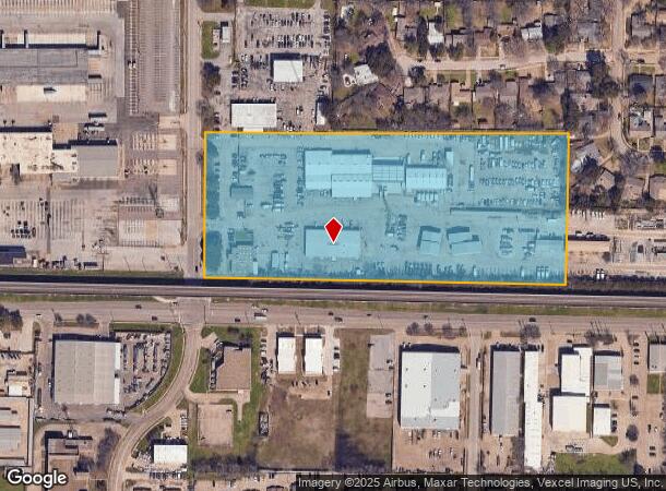 108 N Briery Rd, Irving, TX Parcel Map