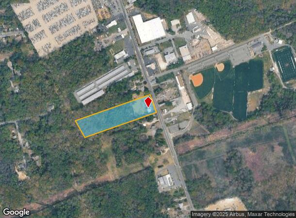  151 S Delsea Mnr S, Glassboro, NJ Parcel Map