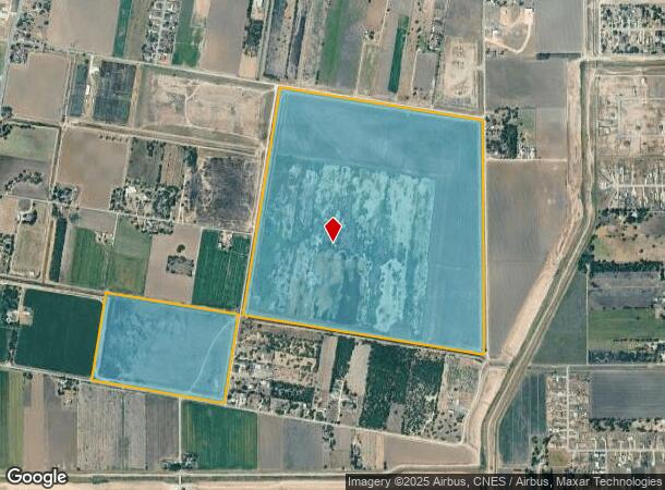  Tex Mex Rd & Curry Rd, Edinburg, TX Parcel Map