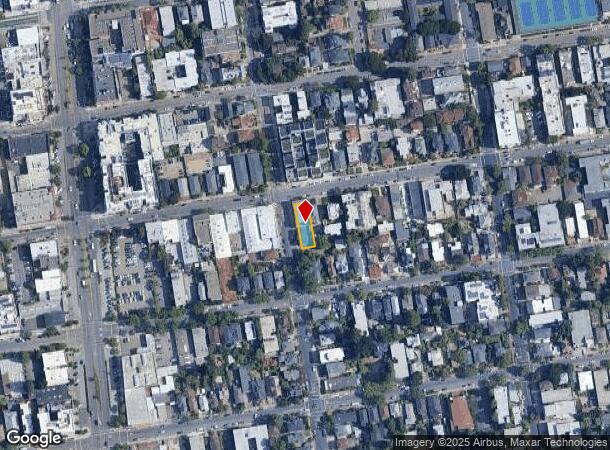 2511 Fulton St, Berkeley, CA Parcel Map