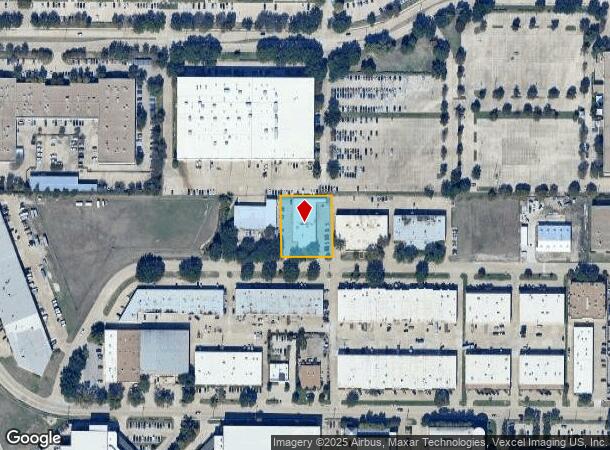 4393 Sunbelt Dr, Addison, TX Parcel Map