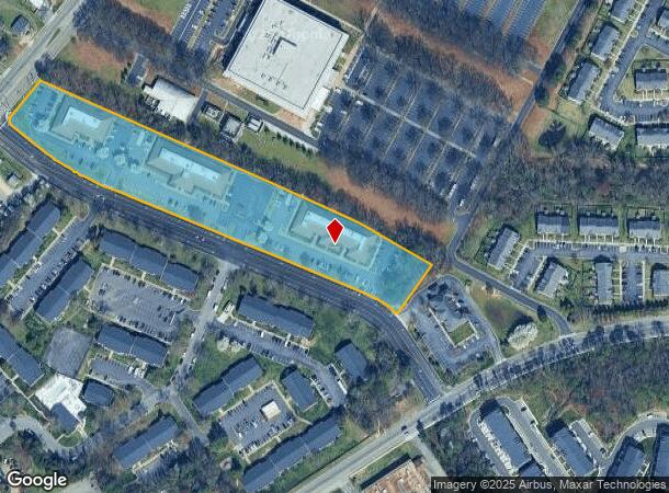  7740 Shrader Rd, Henrico, VA Parcel Map