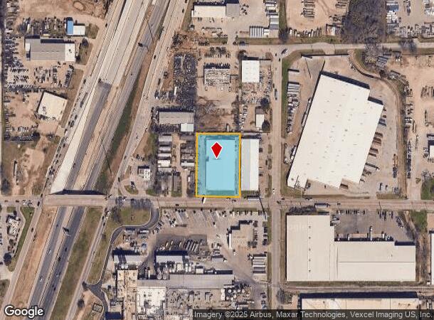 2033 E Union Bower Rd, Irving, TX Parcel Map