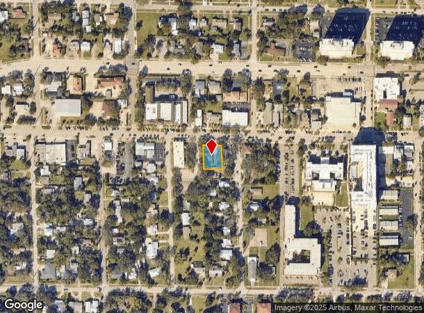  523 E New Haven Ave, Melbourne, FL Parcel Map