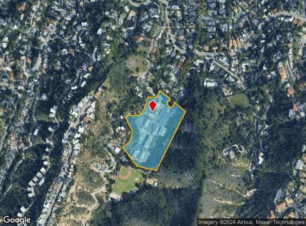  3900 Stansbury Ave, Sherman Oaks, CA Parcel Map